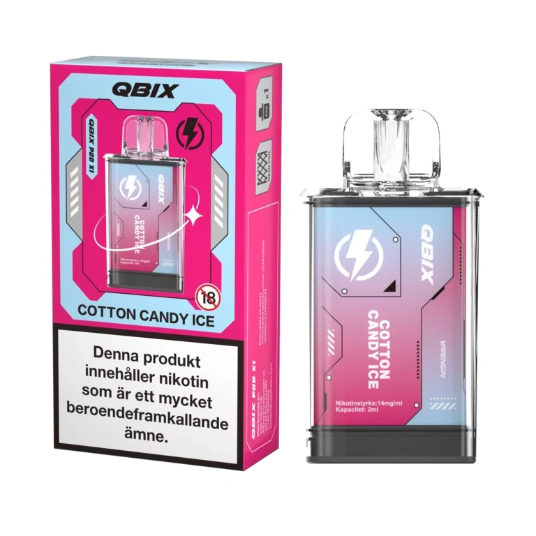 Qbix Cotton Candy