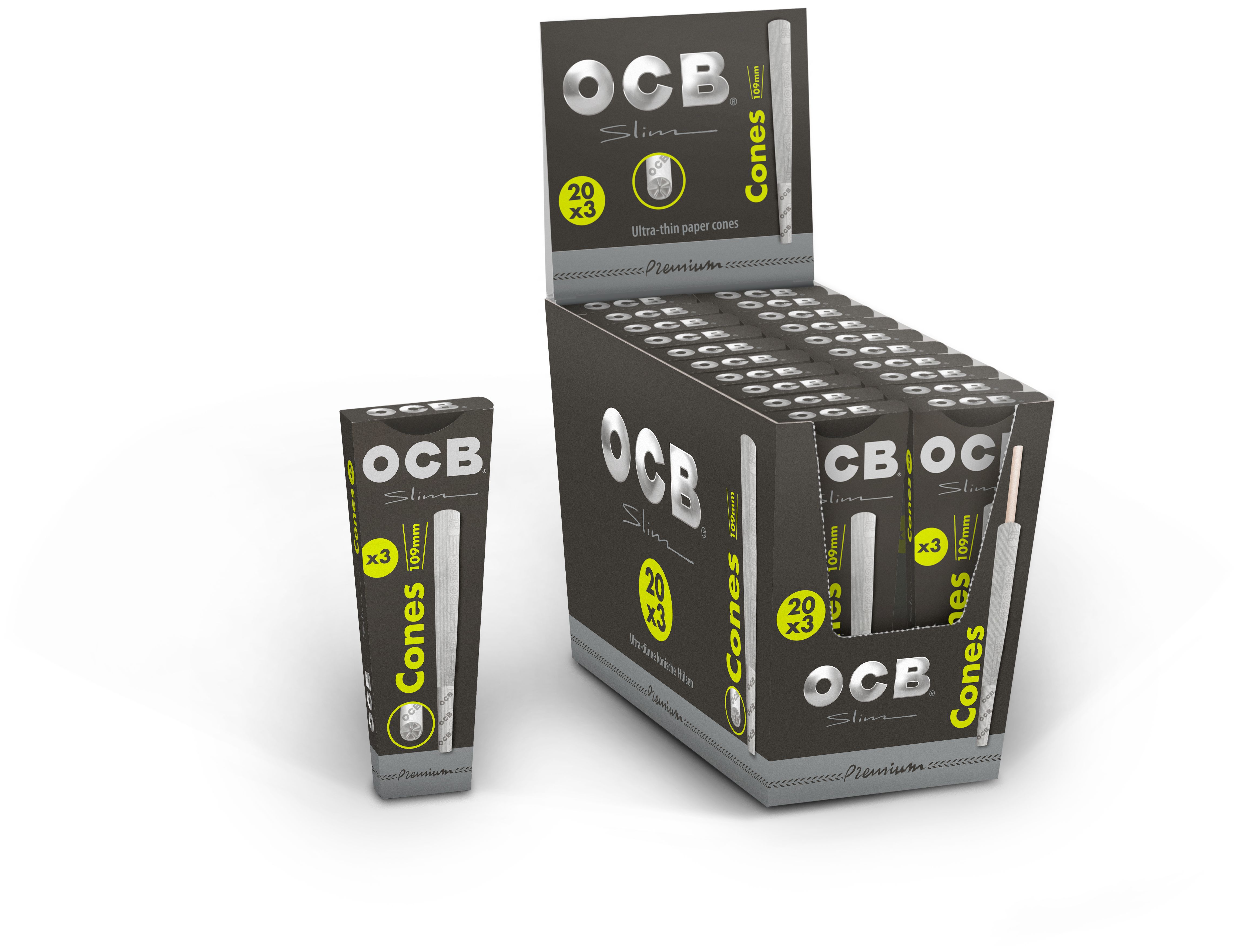 OCB Premium svarta